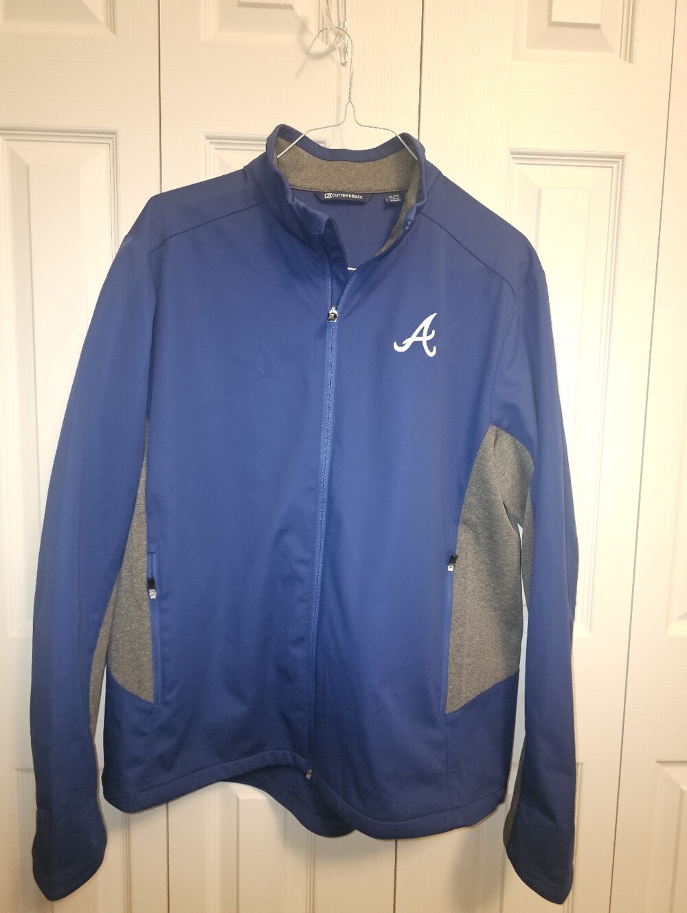 Mens Cutter & Buck Atlanta Braves Jacket